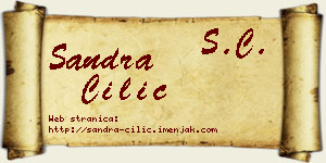 Sandra Cilić vizit kartica